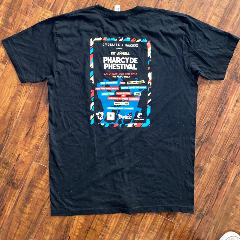 The pharcyde pharphestival tshirt used size xl